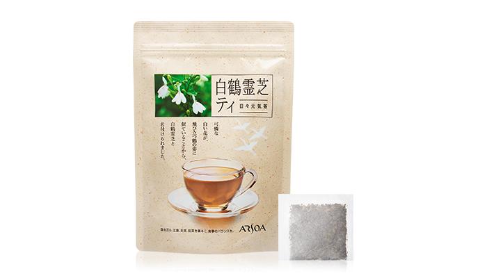 HAKKAKU REISHI TEA 白鶴霊芝ティ