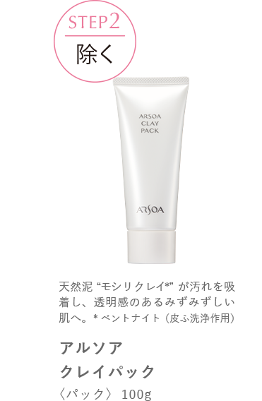 STEP2 除く　アルソアクレイパック〈パック〉 100g