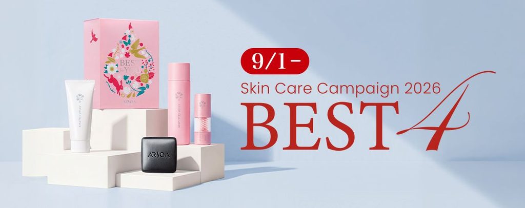 やさしく肌が満たされていく。BEST4 Skin Care Campaign｜BEST4 Skin